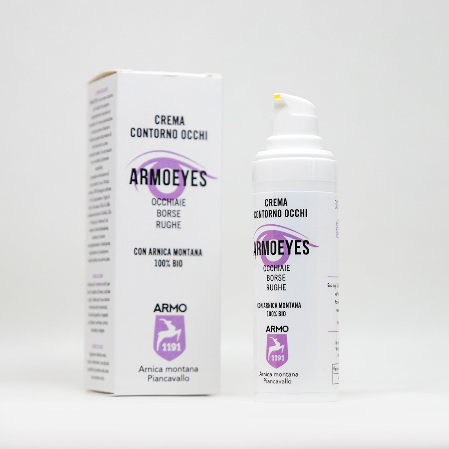 ARMOEYES - Crema contorno occhi per occhiaie, borse e rughe