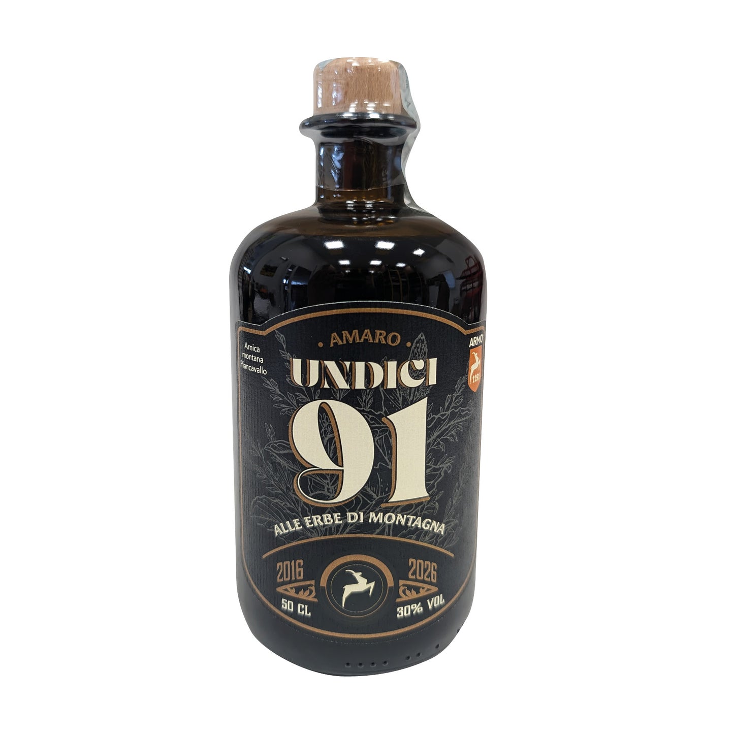 AMARO UNDICI91 - AMARO ALLE ERBE DI MONTAGNA
