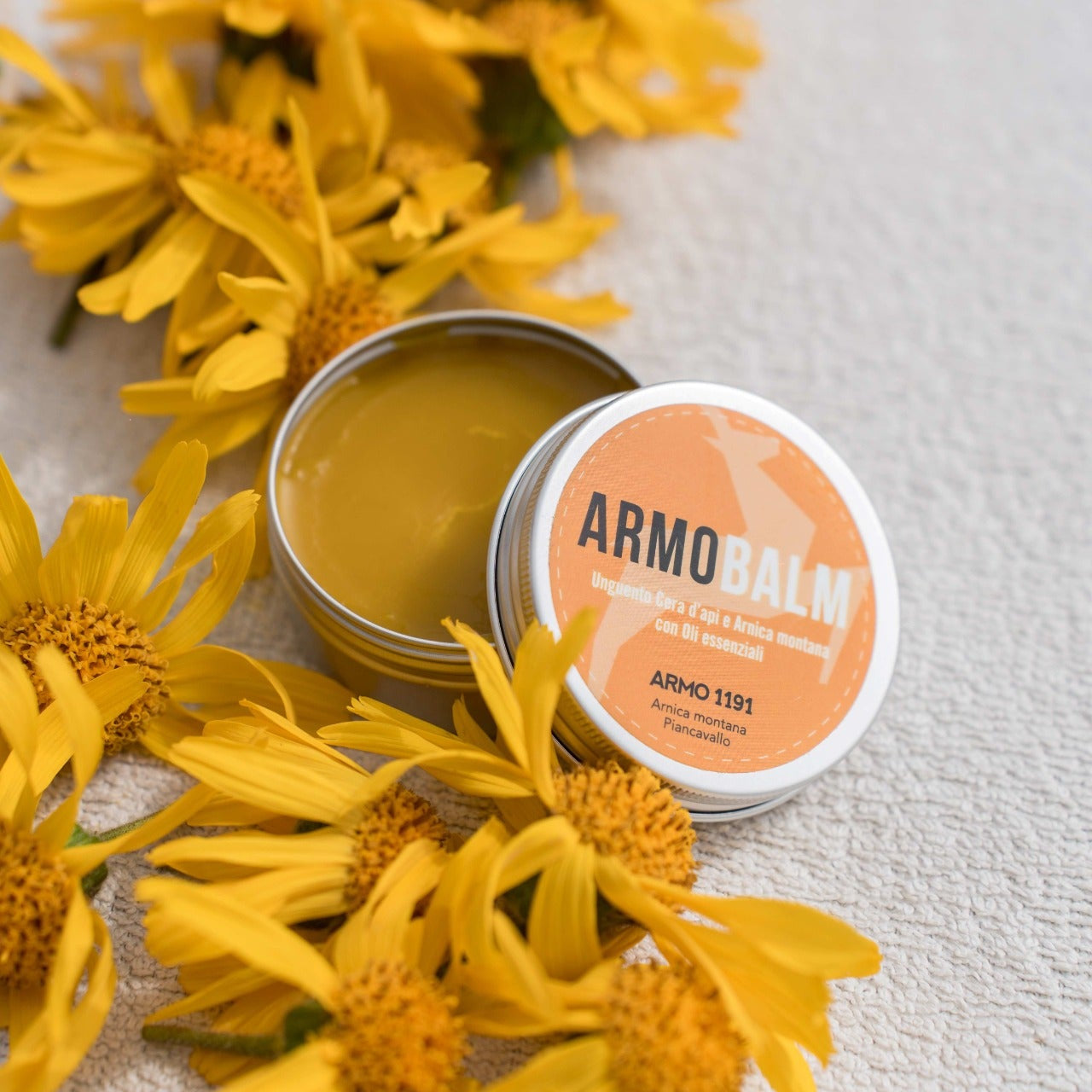 ARMOBALM - Unguento Cera d'api e Arnica montana con Oli essenziali